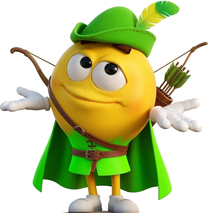 Joe as Robin Hood